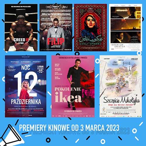 7 premier filmowych od 3 marca 2023