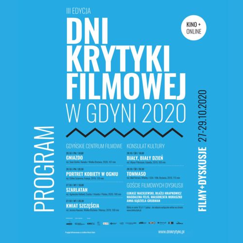 Dni Krytyki Filmowej w Gdyni 2020 hybrydowo