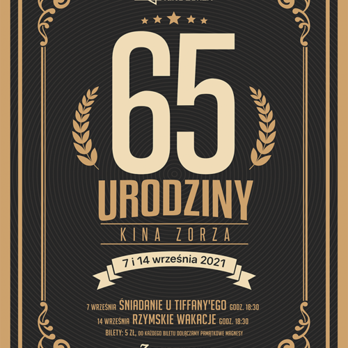 Rzeszowskie Kino Zorza obchodzi 65. urodziny