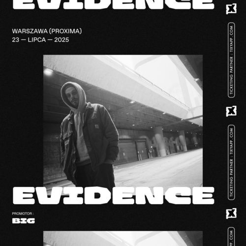 Evidence zagra w Warszawie! Ikona West Coastu powraca na jedyny koncert w Polsce
