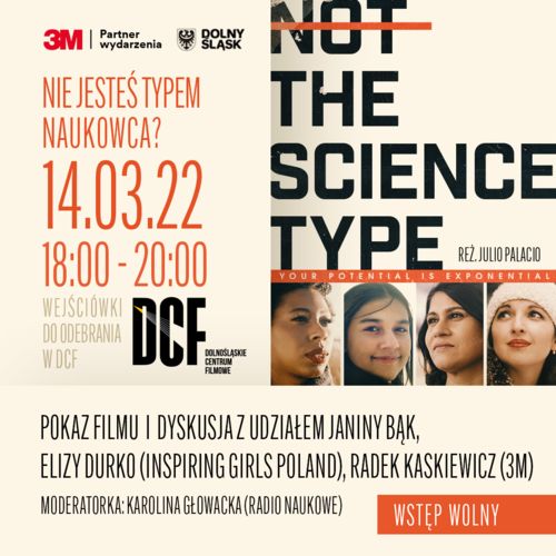 Specjalny pokaz filmu „Not the science type. Kobiety w nauce”