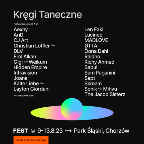 FEST Festival 2023 ogłasza pierwszych artystów.