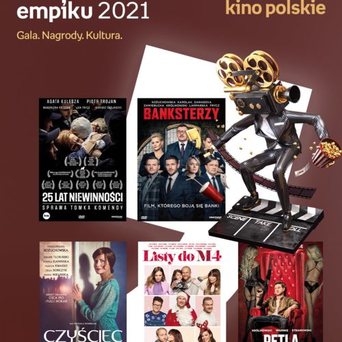 Bestsellery Empiku 2021 - nominacje filmowe