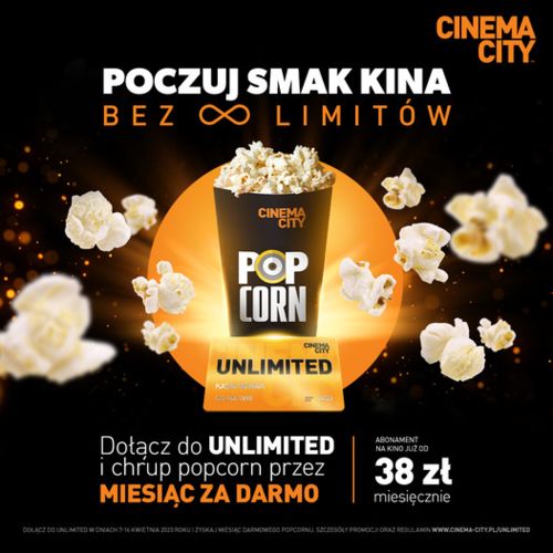 Popcorn Unlimited w Cinema City